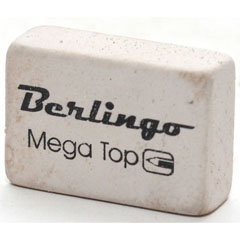 Ластик "BERLINGO" mega top 26*18*8 мм. малый 1 шт.(80)